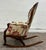 Antique Victorian Style Walnut Balloon Back Floral Upholstered Rocking Chair For Sale - Image 10 of 10