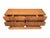 Mid-Century Modern Walnut Dresser With Sculpted Integrated Pulls and Splayed Legs” For Sale - Image 11 of 15