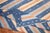 an early 20th century finely woven large room Size Indian Dhurrie Carpet Measures: 10'5" x 14'7".