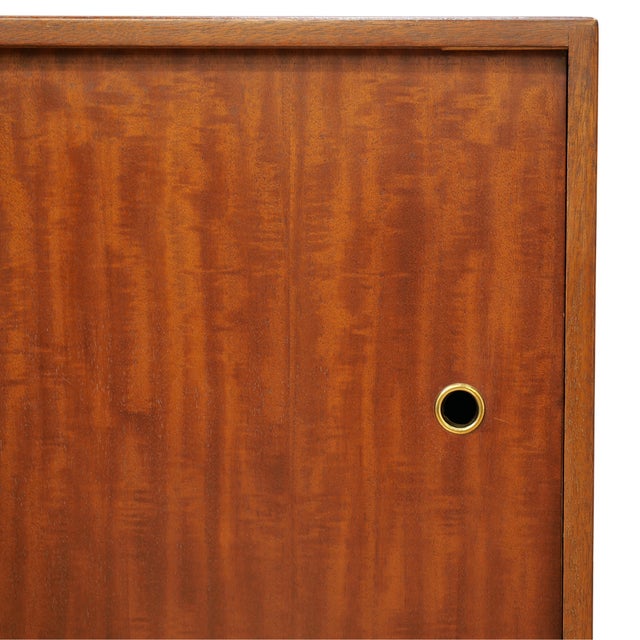 Mid-Century Modern 1960s Mid Century China Entryway Cabinet by Herbert E. Gibbs, Attributed For Sale - Image 3 of 8