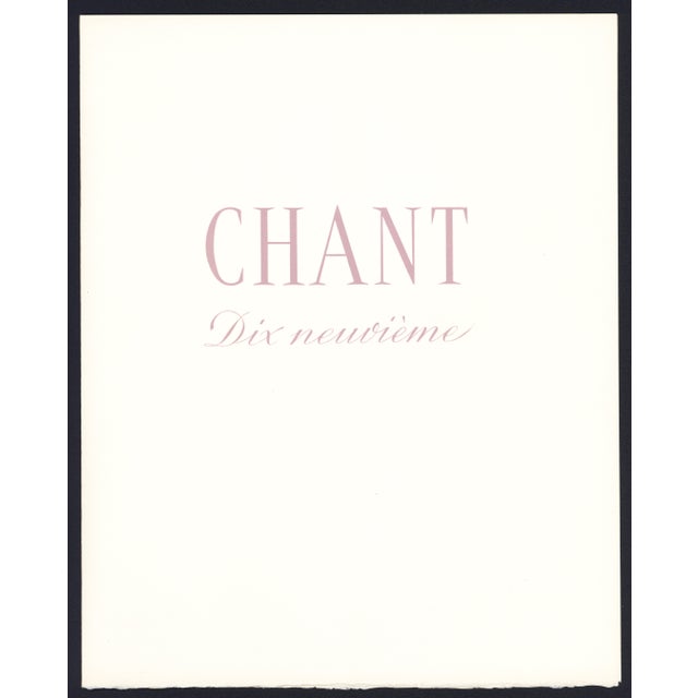 1960s 1963 Dalí Divine Comedy Engraving Purgatoire Chant 19 "La Sirène Des Rêves" (The Dream Siren) For Sale - Image 5 of 9