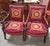 Empire Mahogany Armchairs in Petit Point, Set of 2 For Sale - Image 4 of 5