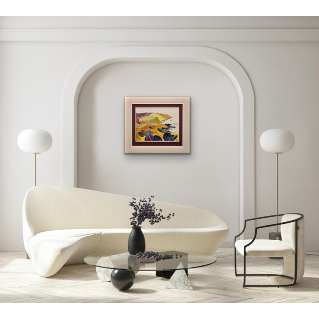 Rosemary Ziar, The North Coast of Cornwall, West Penwith, 1970s, Watercolour, Framed For Sale - Image 18 of 18