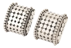John Hardy Sterling Silver 'Dot' Omega Clip Earrings