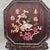Chinese Vintage Chinese Rosewood Table Screen With Mother of Pearl Inlay – Magpie & Plum Blossom Motif For Sale - Image 3 of 9