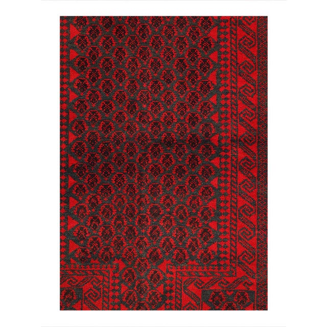 Balouch rugs are handmade tribal rugs from Eastern Afghanistan. These are primarily knotted by Pashtun and Baluch nomad...