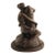 Bruno Zach 1930 Austrian Art Deco Erotic Bronze Sculpture "The Hugger" For Sale