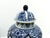 Large 18th-Century Blue and White Delft Covered Pots, 1950s, Set of 2 For Sale - Image 4 of 11