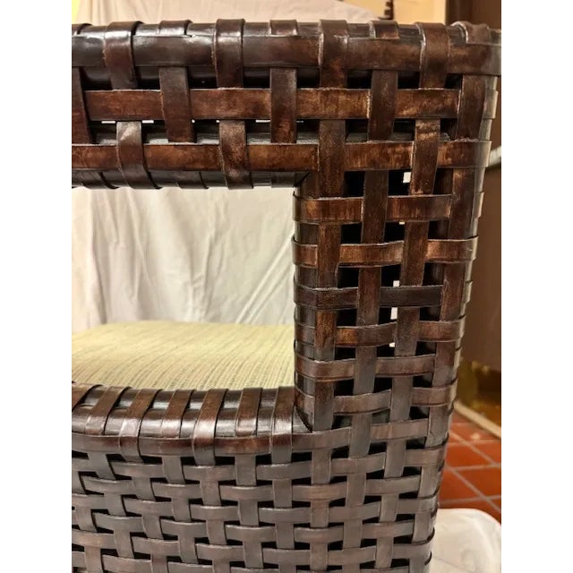 Baker McGuire Transitional Accent Chair For Sale - Image 9 of 11