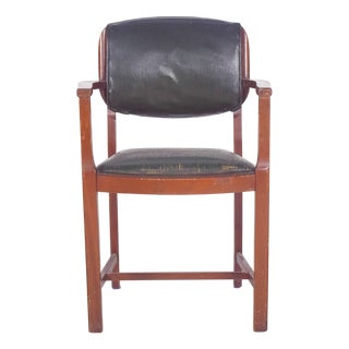 Portuguese Desk Armchair, 1950s For Sale