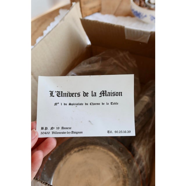 Vintage Hammered Copper Saucepans with Wrought Iron Handles, 1970s, Set of 5 For Sale - Image 11 of 12