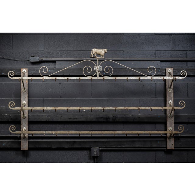 Industrial Late 19th Century Butcher's Rack by Gloekler For Sale - Image 3 of 12