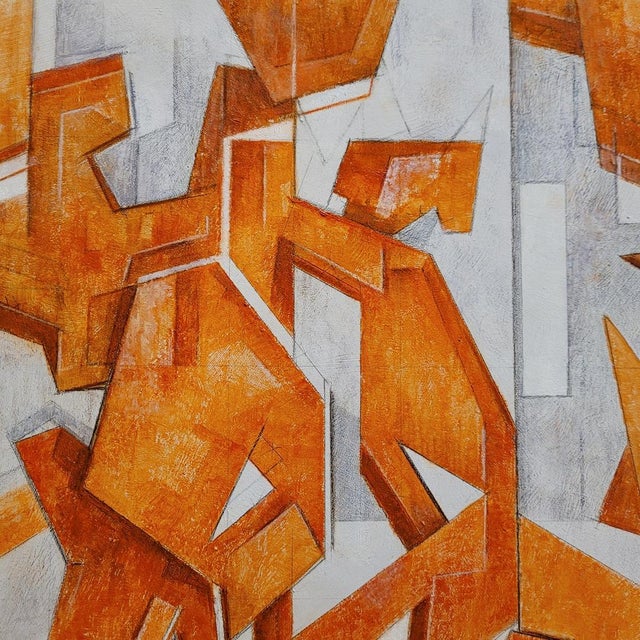 Julio Sendino, Dispersio, 2023, Oil on Canvas For Sale - Image 6 of 17