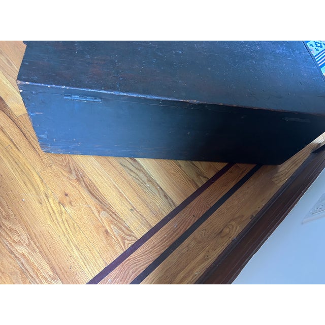 Circa 1820-1840 New England Painted Pine Chest For Sale - Image 13 of 13