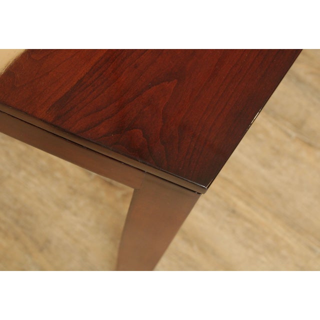 Stickley "Metropolitan Collection" Solid Cherry Boat Shaped Dining