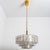 Cylindrical Ice Glass Chandelier from Doria, 1960s For Sale - Image 12 of 18