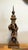 Carved Wooden Figurative Candlestick For Sale - Image 6 of 6