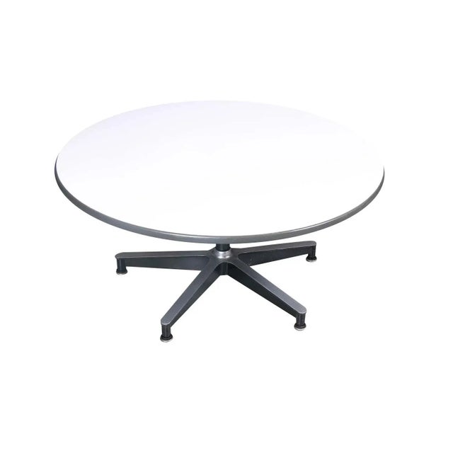 Mid 20th Century Round Coffee Table Charles Eames Herman Miller For Sale - Image 9 of 11