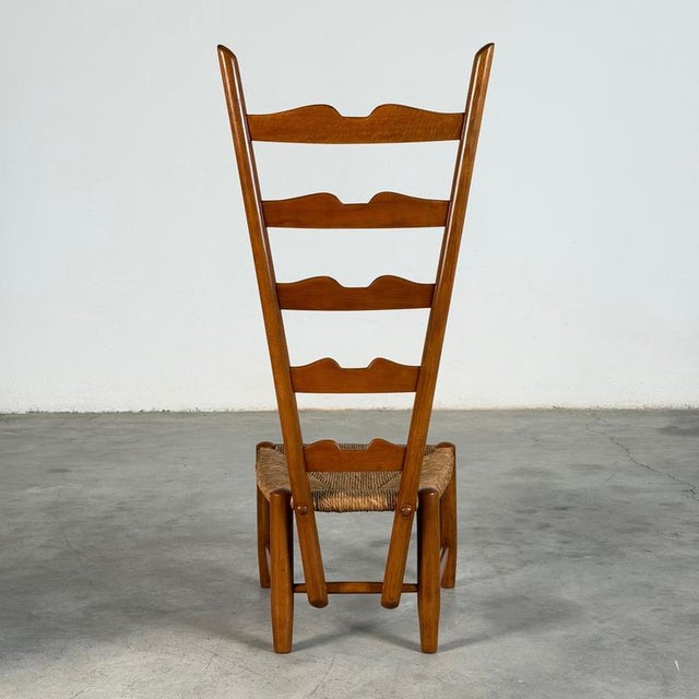 1950s Fireside Chairs by Gio Ponti for Casa E Giardino, Italy, 1939, Set of 2 For Sale - Image 5 of 18