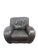Roche Bobois Leather Lounge Chair With Ottoman For Sale In New York - Image 6 of 10