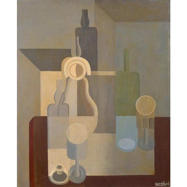 Abstract Still Life Oil Painting | Chairish