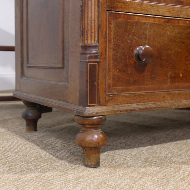 Antique English Welsh Oak Dresser Circa 1850 Victorian Plate Rack For Sale - Image 9 of 11