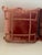 Pair of Clarence House Terracotta Silk Velvet 18" Down Cushions Greek Key Trim For Sale - Image 4 of 4