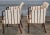 Late 20th Century Pair of Southwood Sheraton Tub Arm Chair Mahogany Frame Burl Maple Inlays Silk Fabric For Sale - Image 9 of 12