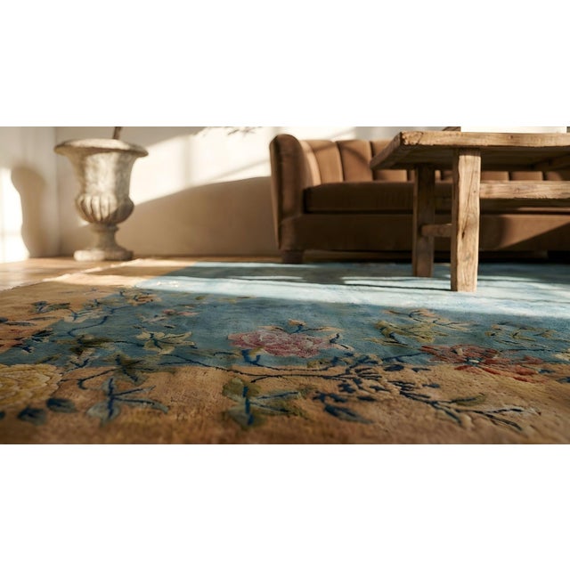 1920s Chinese Art Deco Carpet ( 8' 10" x 11'6" - 270 x 350 ) For Sale - Image 10 of 10