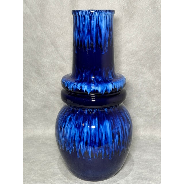 1970s Large Vintage Fat Lava Vase, Germany, 1970s For Sale - Image 5 of 10