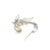 Metal 1990s Mikimoto Estate Akoya Pearl Brooch Pin Sterling Silver For Sale - Image 7 of 10