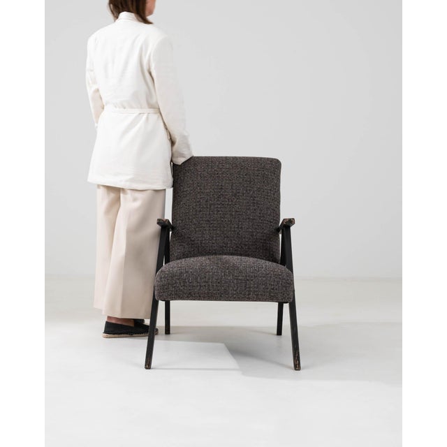 1960s Czech Upholstered Armchair For Sale - Image 18 of 18