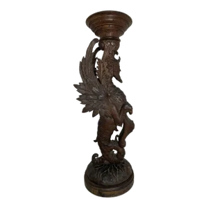 Late 19th Century Italian Renaissance Revival Carved Pedestal