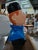 Modern The Blue Lotus Bust of Tintin, 1990s For Sale - Image 3 of 4