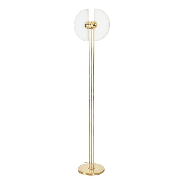 Vintage Brass Floor Lamp For Sale