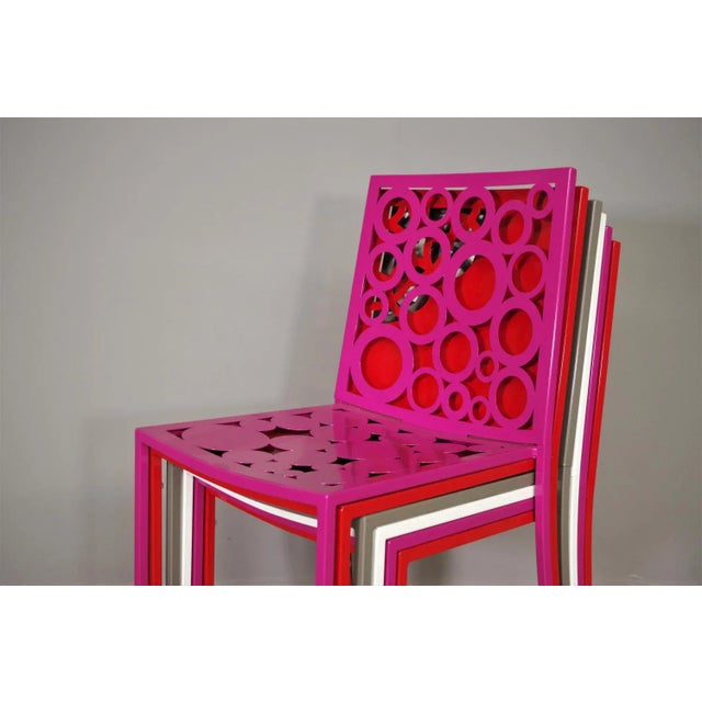 Iron Papeete Chairs, 1970s, Set of 6 For Sale - Image 6 of 18