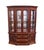 Brown Thomasville Furniture Collector's Cherry 63" Buffet W. Lighted Display China Cabinet 10121-425 / 10121-426 For Sale - Image 8 of 17