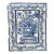 Antique 18th Century Portuguese Blue & White Abundance Basket Tile Panel For Sale