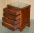 Vintage Flamed Hardwood Nightstands with Drawers, Set of 2 For Sale - Image 10 of 18