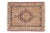 Antique Kerman Square Rug Mat - 2' X 2'5" For Sale - Image 9 of 9