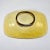 Mid 20th Century Vintage Pebbled Glass Bowl Large Decorative Pedestal Bubble Recycled Amber For Sale - Image 5 of 11