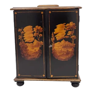 Lacquered Jewel Box, England Circa 1870