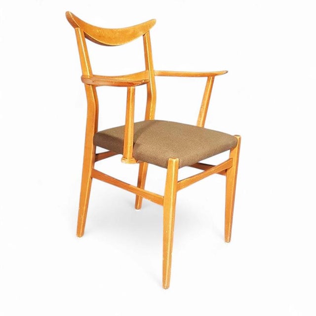 German Cow Horn Dining Armchairs from Lübke, 1950s, Set of 4 For Sale - Image 14 of 14