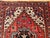 Vintage Heriz Rug, Hand-Knotted Wool, Geometric Medallion Pattern, Red & Ivory, 3x5 For Sale - Image 10 of 17