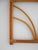 1970s Scandinavian Mirror in Curved Bamboo, 1970s For Sale - Image 5 of 7