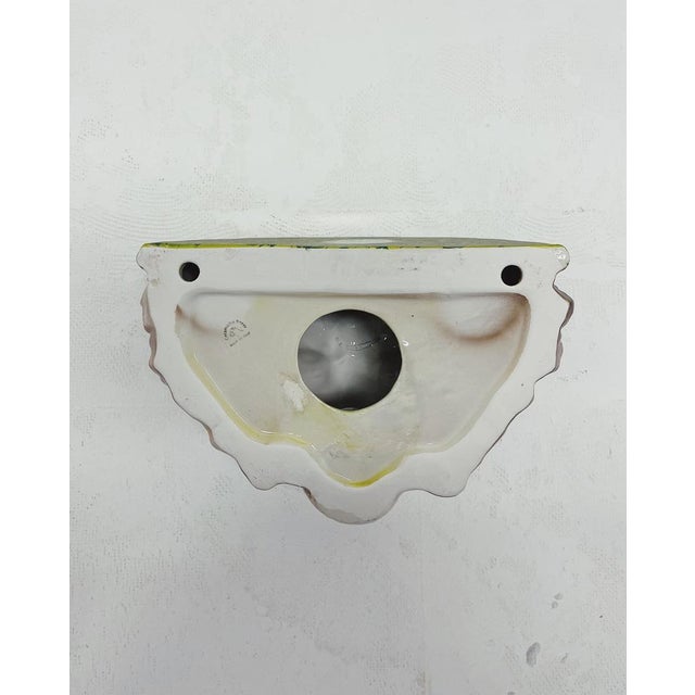 Contemporary Wall Shelf Lion in Ceramic by Ceramiche Boxer For Sale - Image 3 of 6