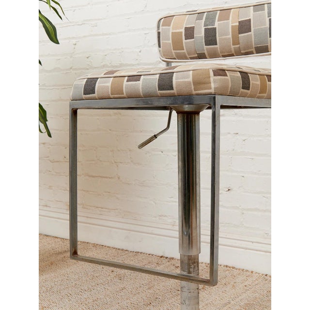 Mid 20th Century Mid 20th Century Pair of Retro Stools For Sale - Image 5 of 12