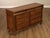 High Quality American Made Maple And Birch Wood Long Chest with Nine Dovetailed Drawers Flanked by Reeded Columns on...