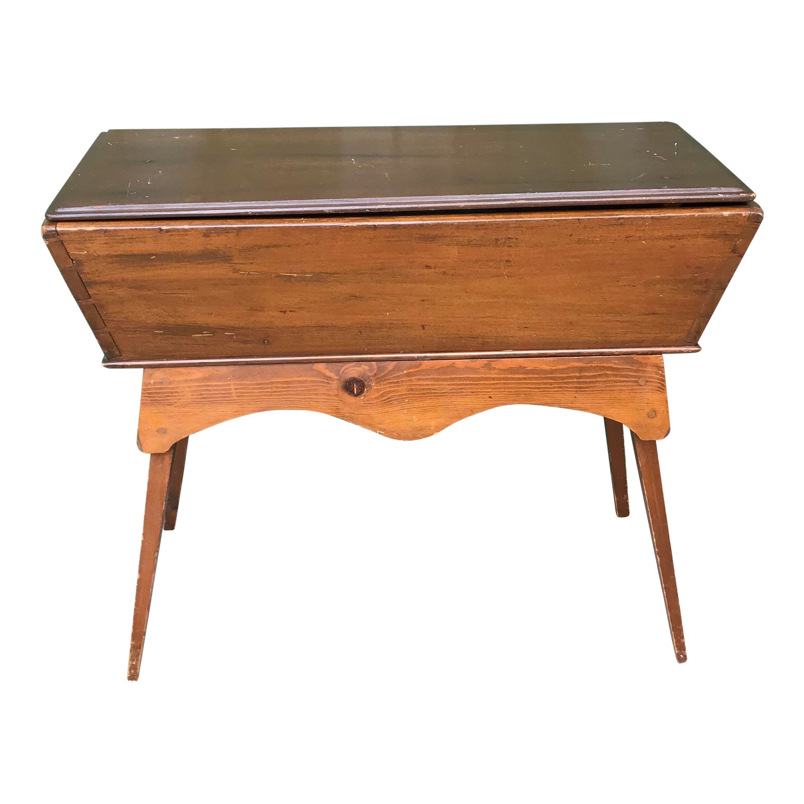 Antique Early American Dough Box Chairish