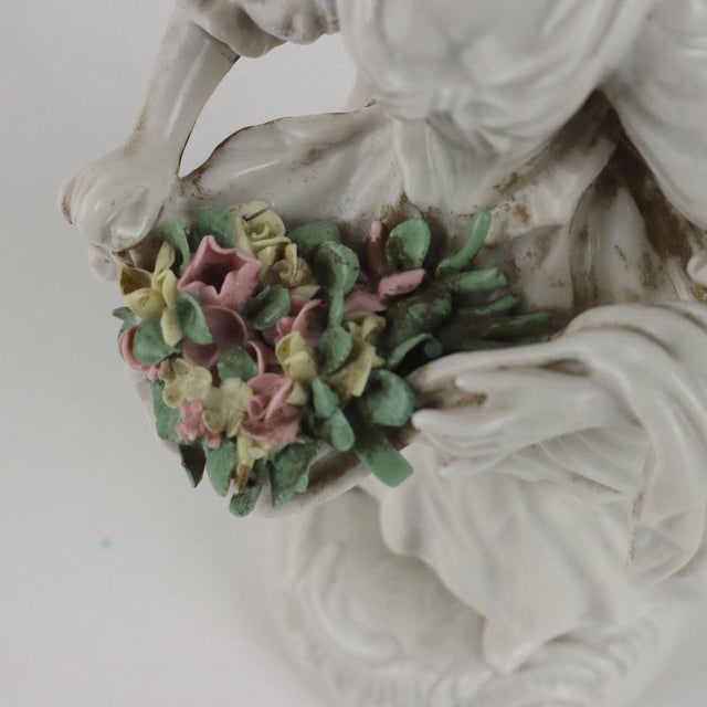 20th Century Porcelain Figurine from Rudolstadt, Germany For Sale - Image 4 of 10